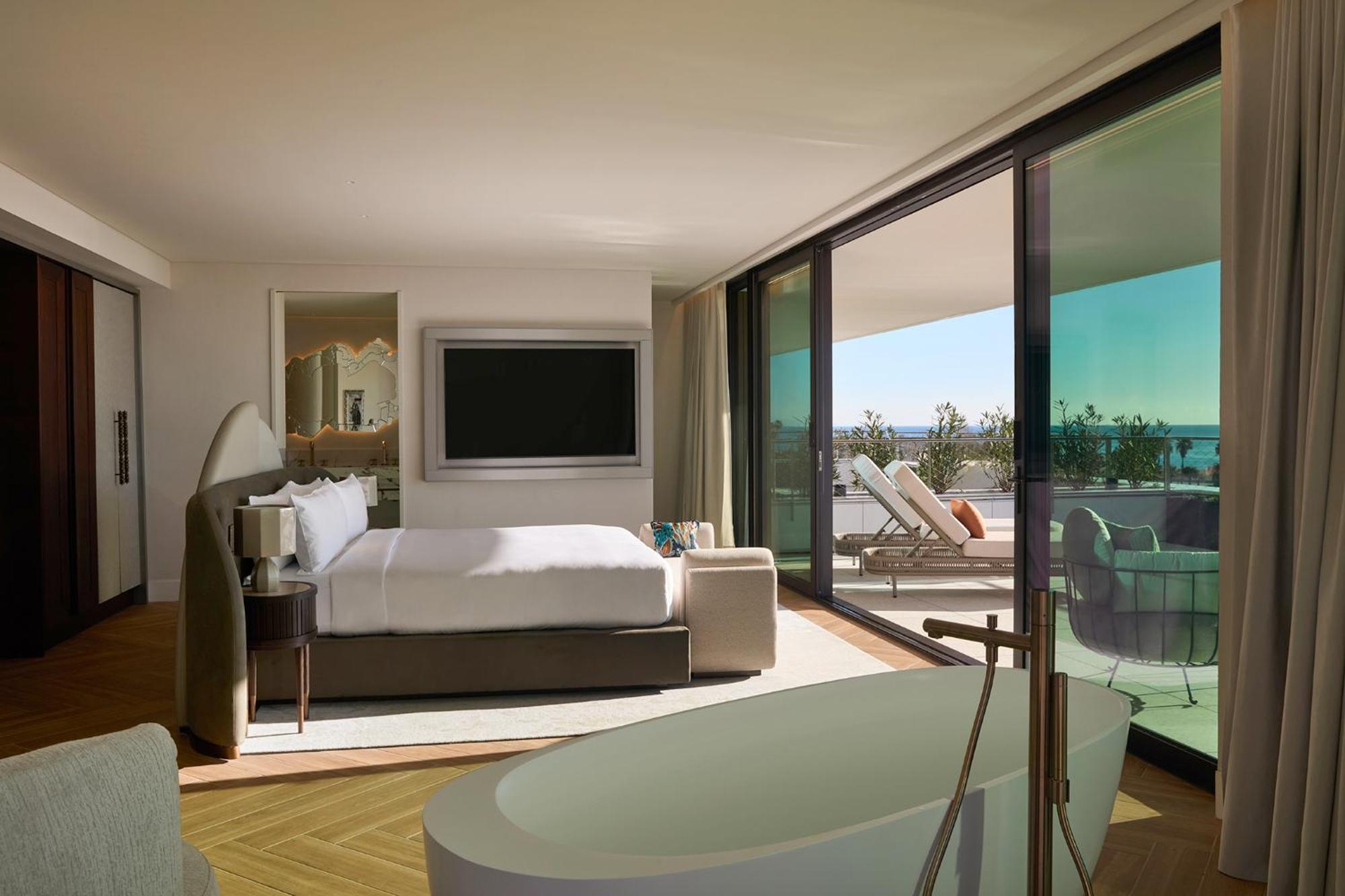 Sls Barcelona Hotel Badalona Exterior foto