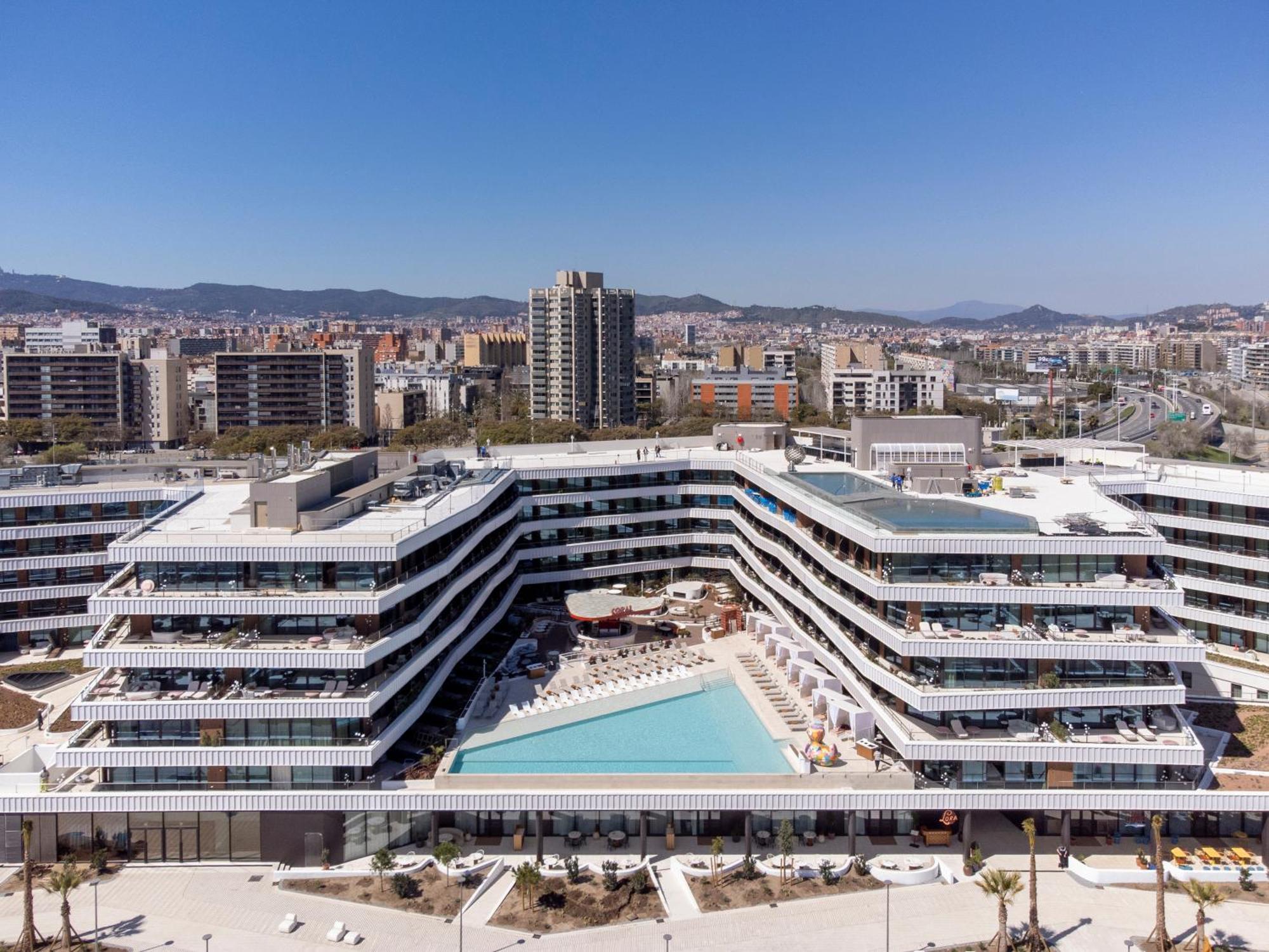Sls Barcelona Hotel Badalona Exterior foto